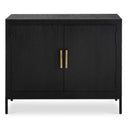 Front Range 2 Door Cabinet in Black