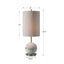 Cascara Buffet Lamp