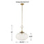 Bellaire 1 Light Pendant