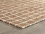 Windowpane Chenille Natural/Ivory
