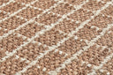Windowpane Chenille Natural/Ivory