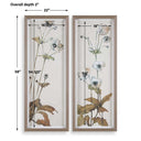 Garden Study Framed Prints(2)