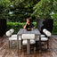 Bolster Back Outdoor Dining Chair