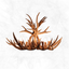 The Roosevelt 8 Light Mule Deer Whitetail Chandelier