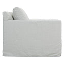Sylvie Slipcovered Swivel Chair