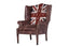 British Flag Leather Chair
