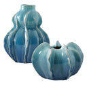 Ocean Wave Outdoor Vases