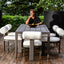 Bolster Back Outdoor Dining Chair