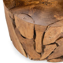 Rhea Solid Wood Round Cocktail Table