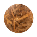 Garford Solid Wood Round Cocktail Table