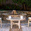 Dawn Outdoor Round Cocktail Table