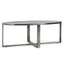 Flores Cast Aluminum Oval Coffee Table