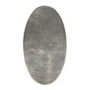 Flores Cast Aluminum Oval Coffee Table