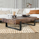 Duarte Solid Wood Rectangle Cocktail Table