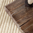 Duarte Solid Wood Rectangle Cocktail Table