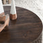 Norwood Solid Wood Round Cocktail Table