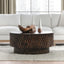 Norwood Solid Wood Round Cocktail Table