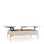 Rocklin Solid Wood Double Round Lift Top Cocktail Table