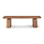 Chloe Solid Wood Rectangle Cocktail Table