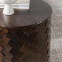 Shira Solid Wood Round End Table
