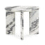 Zora Marble Round End Table
