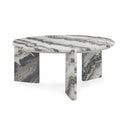 Zora Marble Round Cocktail Table