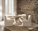 Hera Solid Wood Dining Table-72"