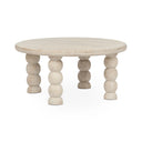 Adir Solid Wood Round Cocktail Table