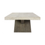 Durant Distressed Solid Wood Rectangle Cocktail Table