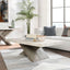 Durant Distressed Solid Wood Rectangle Cocktail Table