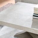 Durant Distressed Solid Wood Rectangle Cocktail Table