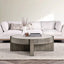 Sonoma Solid Wood Round Cocktail Table