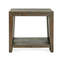 Troy Solid Wood Square End Table