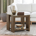 Troy Solid Wood Square End Table