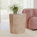 Avena Solid Wood Square End Table