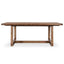 Lyra Pine Wood Extension Dining Table