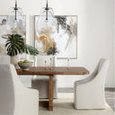 Lyra Pine Wood Extension Dining Table