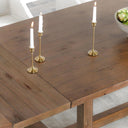 Lyra Pine Wood Extension Dining Table