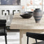 Lynx Solid Wood Rectangle Dining Table