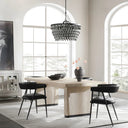 Lynx Solid Wood Rectangle Dining Table