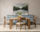 Gilcrest Solid Wood Square Dining Table