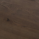 Tiber Solid Wood Round Cocktail  Table - Toasted Brown