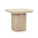 Vander Solid Wood Square End Table