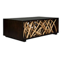 Teak Maze Cocktail Table