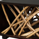 Teak Maze Cocktail Table