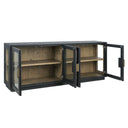 Larson Solid Wood 4Dr Cabinet