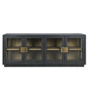 Larson Solid Wood 4Dr Cabinet