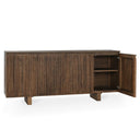 Roya Solid Wood 4-Dr Cabinet