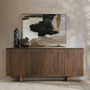 Roya Solid Wood 4-Dr Cabinet