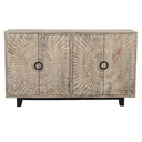Vivienne Solid Wood 4-Door Cabinet